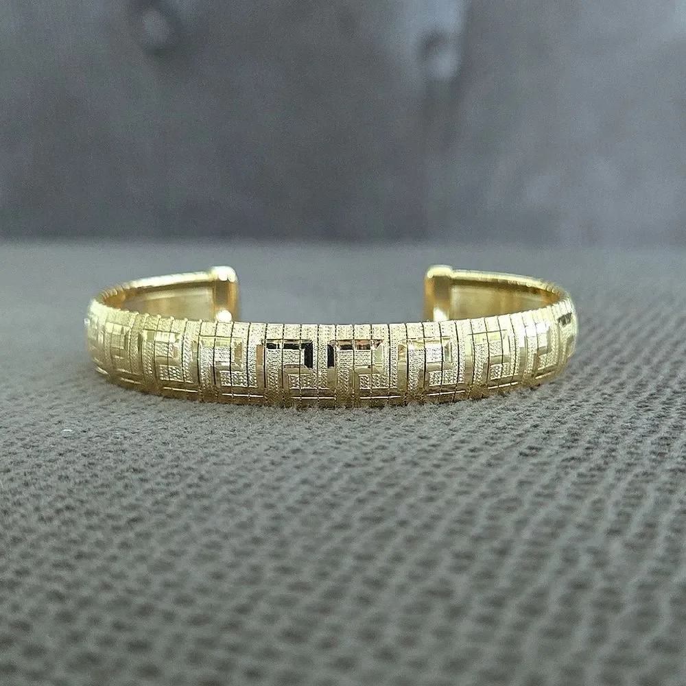 Mia Fiore Gold💛 Greek🇬🇷 Key🔑 Cuff Bracelet - NWT